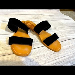 Gianni Bini Double Band Slides/ Size 9.5